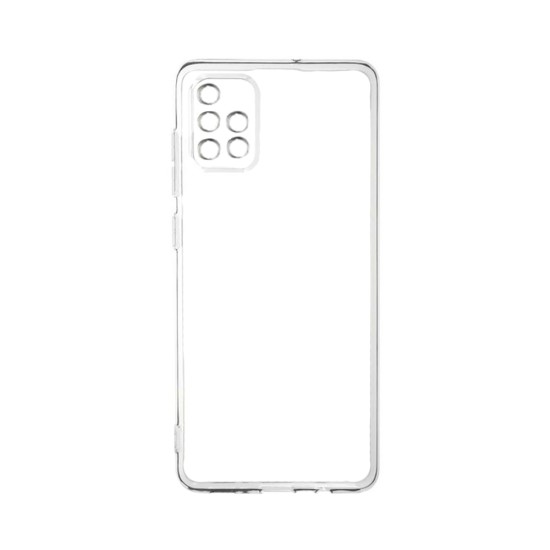 Soft Silicon Case with Camera Shieldfor Samsung Galaxy A71 Transparent